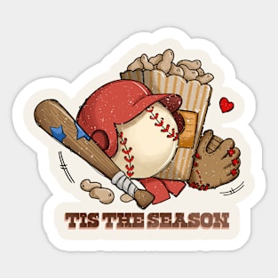 Tis' The Season Sticker